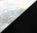 Recycled Clear Glass & Black
